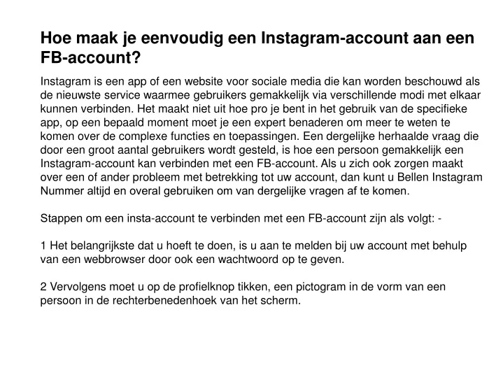 hoe maak je eenvoudig een instagram account