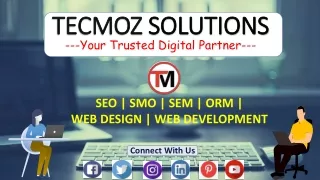 Tecmoz Solutions - Leading SEO & Web Design Company in Bhubaneswar, India