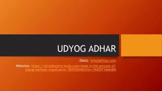 udyog adhar