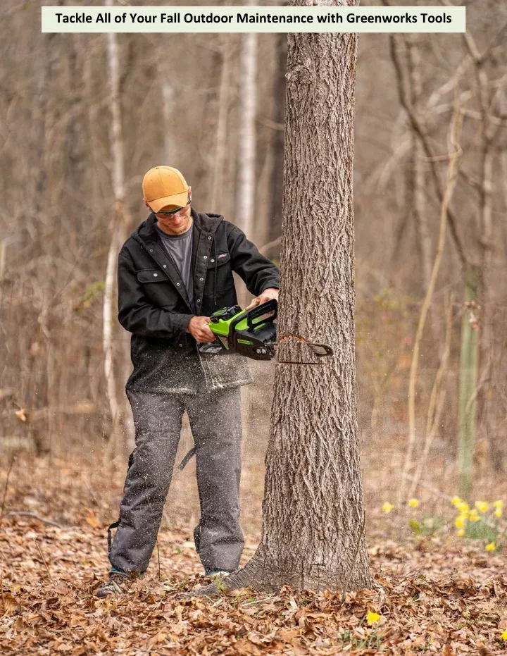 tackle all of your fall outdoor maintenance with