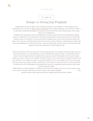 Diwali in Himachal Pradesh