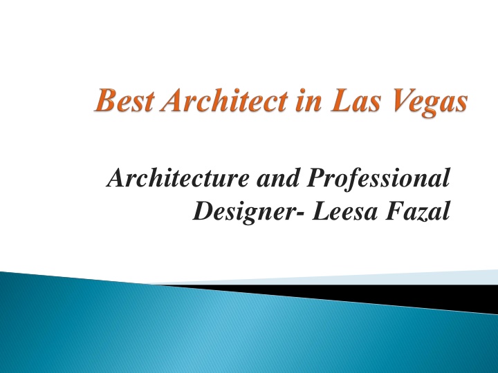 best architect in las vegas