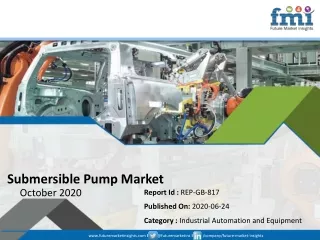 submersible pump market