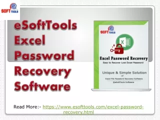 Recovery of Excel File Password