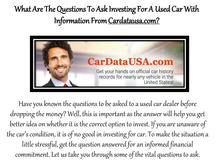 what are the questions to ask investing