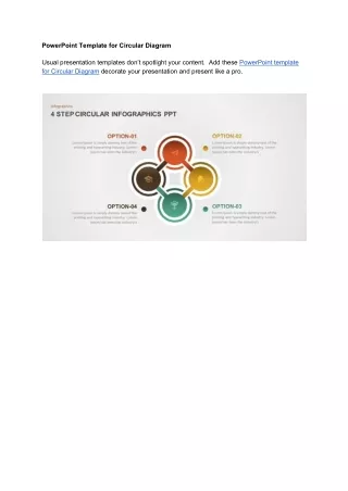 powerpoint template for circular diagram usual