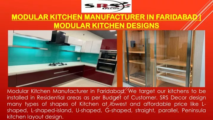 modular kitchen manufacturer in faridabad modular