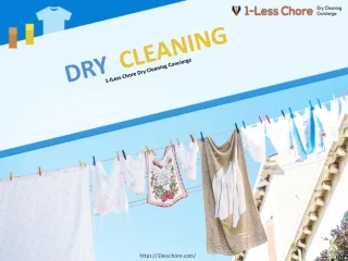 dry cleaning