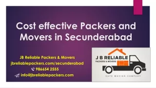 Best Packers and Movers in Secunderabad