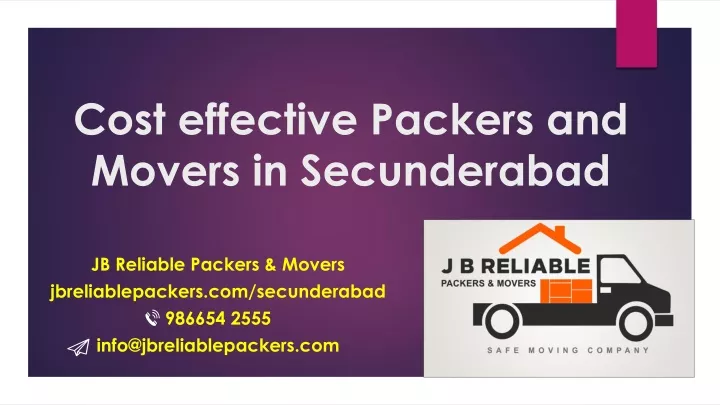 cost effective packers and movers in secunderabad