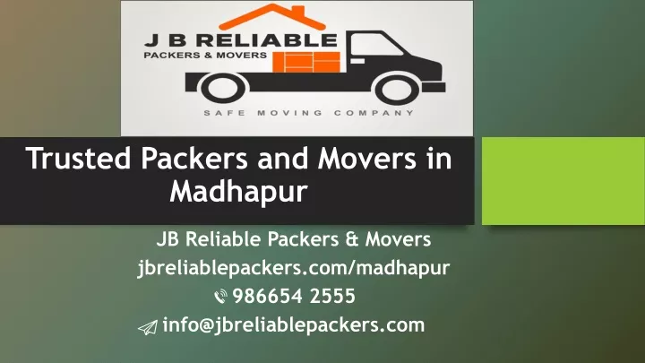 trusted packers and movers in madhapur
