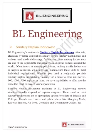 bl engineering