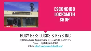 Locksmith Escondido