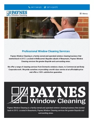Paynes Window Cleaning