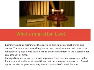 Are you looking for migration lawyers Perth?