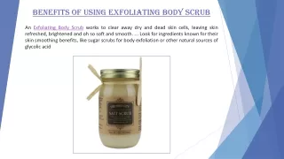 Best Exfoliating Body Scrubs for Smooth and Glowing Hand Skin