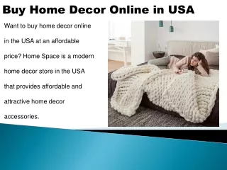 Buy Home Decor Online in USA | Shop Home Space