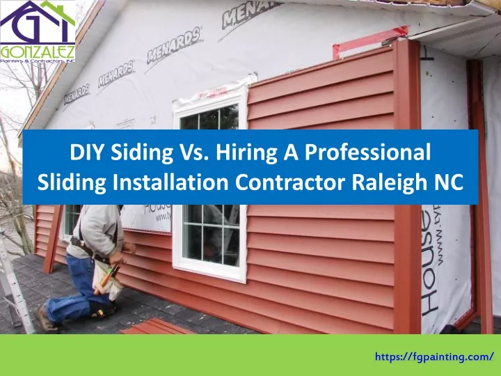 diy siding vs hiring a professional sliding