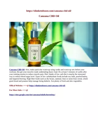 https slimketoboost com canzana cbd oil
