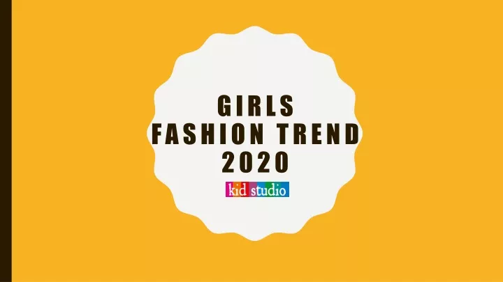 girls fashion trend 2020