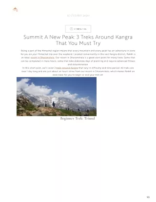 Summit A New Peak: 3 Treks Around Kangra That You Must Try