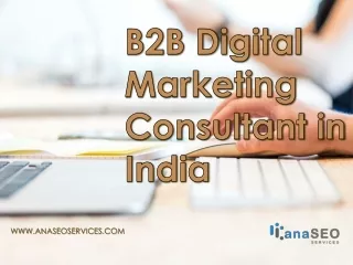 b2b digital marketing consultant in india