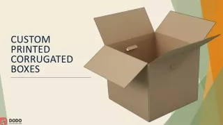 custom printed corrugated boxes