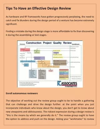 tips to have an effective design review