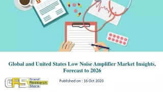 global and united states low noise amplifier