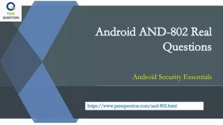 android and 802 real android and 802 real