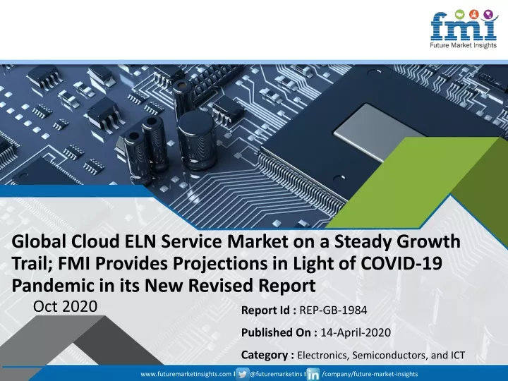 global cloud eln service market on a steady