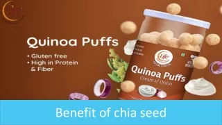 Benefit of chia seed