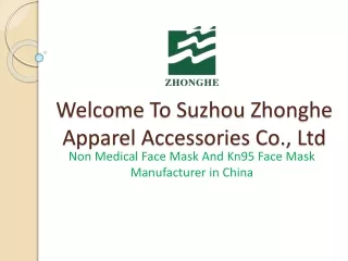 Buy quality Non Medical 3-ply Face Mask from trusted manufacturer in China | Zhonghe-mask