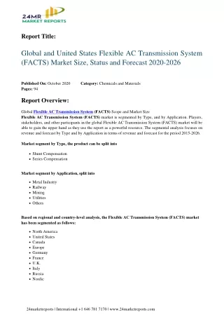 report title