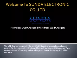 USB Charger, Wall Charger