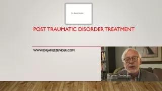 Post Traumatic Disorder Treatment