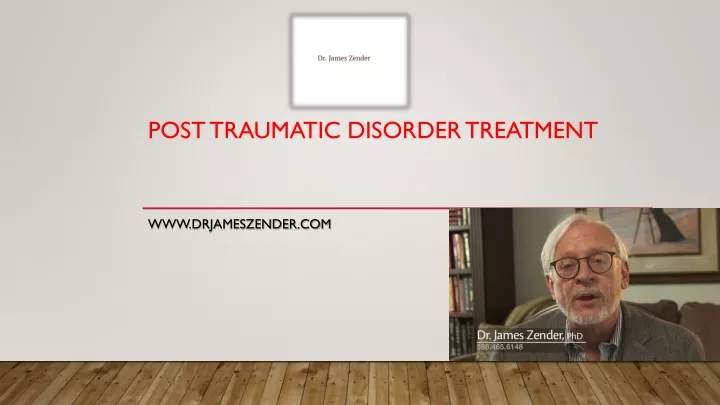 post traumatic disorder treatment