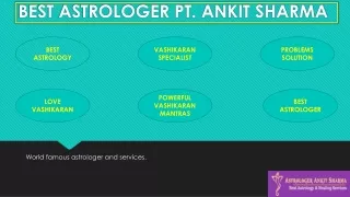 Best Services Provided by Best Indian Astrologer!