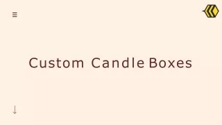 custom candle boxes