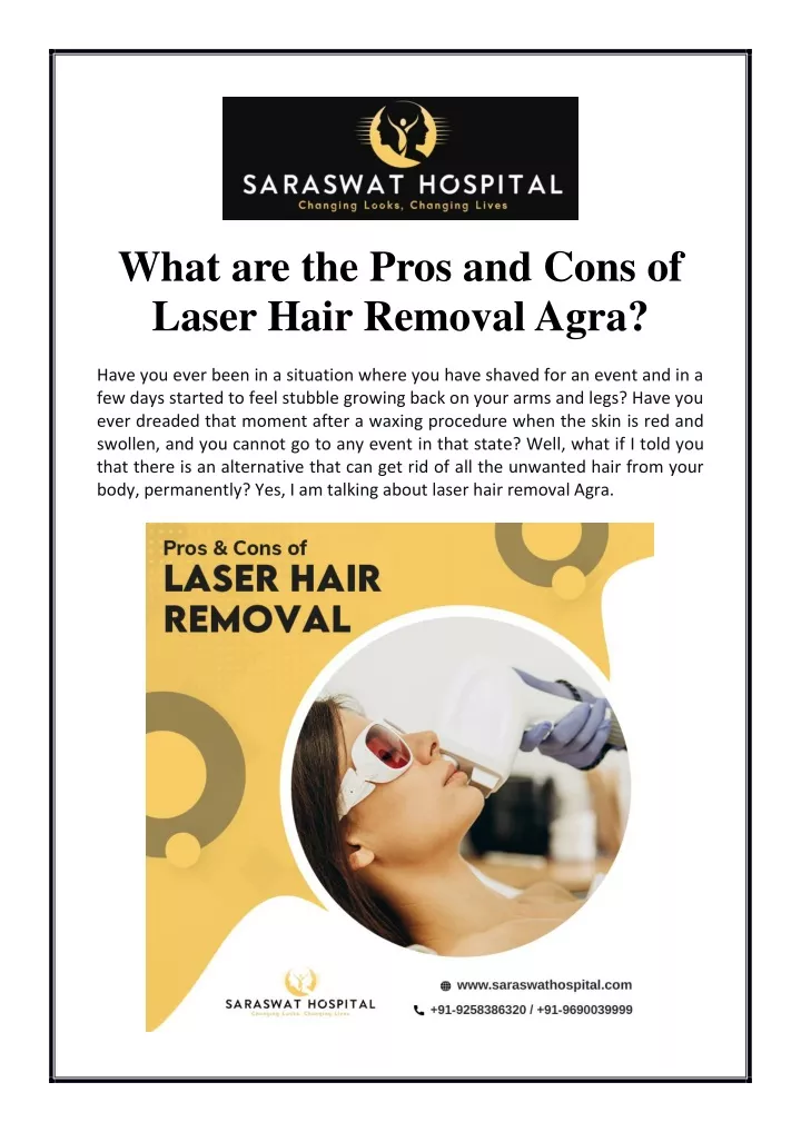 what are the pros and cons of laser hair removal