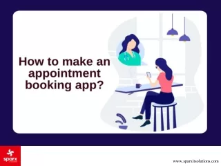 How to Make an Appointment Booking App?