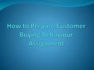 Simple Tips on Prepare Customer Buying Behaviour