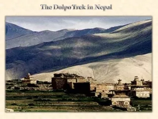 The Dolpo Trek in Nepal