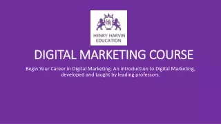 Digital Marketing Course