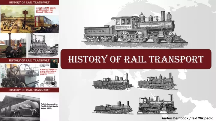 history of rail transport