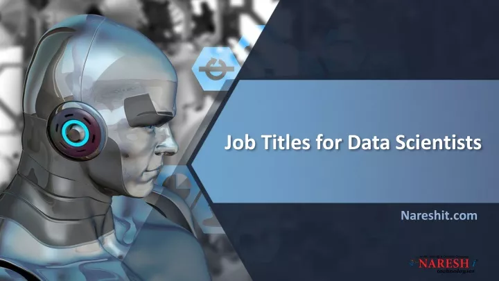 job titles for data scientists