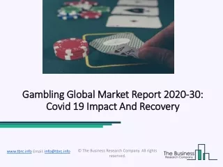 gambling gambling global market report 2020