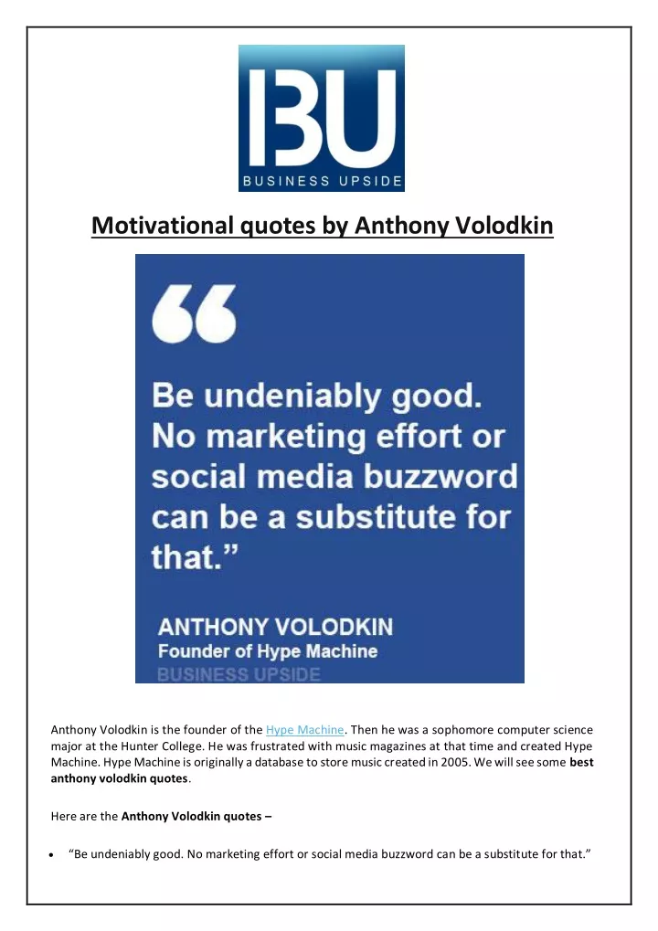 motivational quotes by anthony volodkin