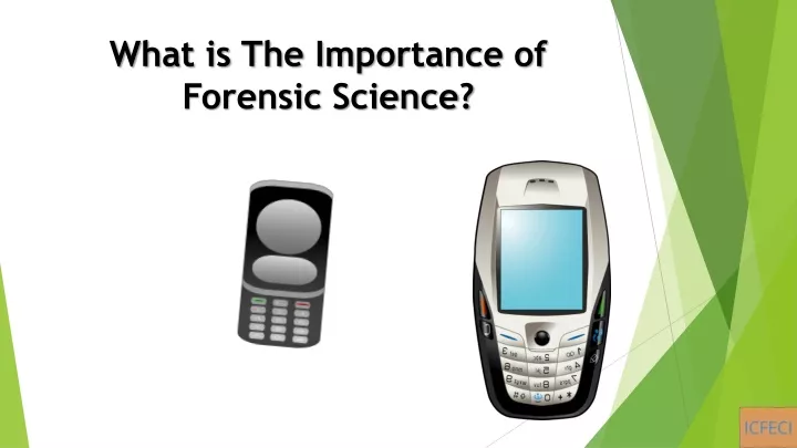 what is the importance of forensic science