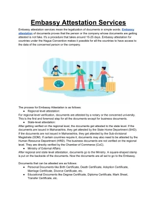 embassy attestation services